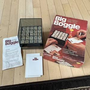 Big Boggle Vintage 1979 Parker Brothers Bigger Hidden Word Game Complete EUC - Picture 1 of 4