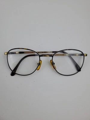 Monturas de gafas Geoffrey Beene GB 1085 TOAG marrón borde completo redondo 55-16 145 mm Foto 1 de 4