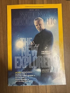 National Geographic Magazine June 2013 The New Explorers James Cameron - Foto 1 di 12
