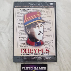 DVD ZONE 2 FR : Dreyfus l'Intolérable Vérité - Documentaire - NEUF - Floto Games - Picture 1 of 2