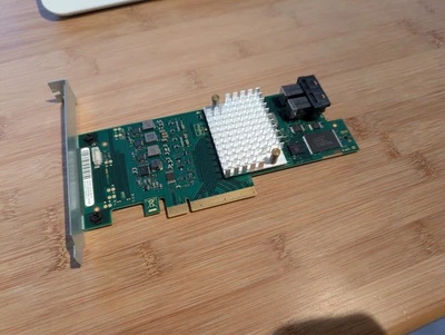 Fujitsu RAID Controller D3327-A12 GS4 A3C40176030 PCIe x8 8-Port MiniSAS CP400i - Bild 1 von 3