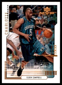 2000-01 Upper Deck MVP Elden Campbell Charlotte Hornets #18 - Picture 1 of 2