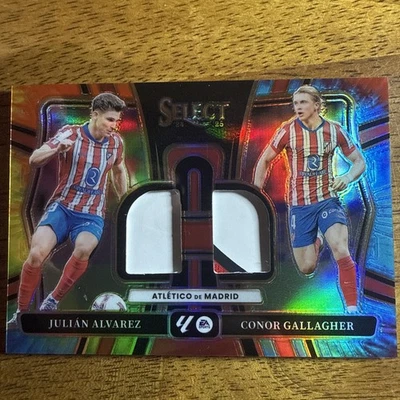 2024-2025 Select La Liga Julian Alvarez, Conor Gallagher Patch /25 - Image 1 of 2