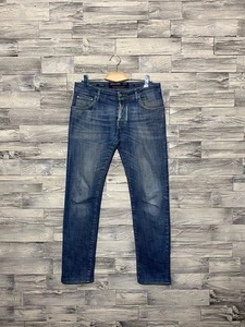 Jacob Cohen Style 622 Herren Baumwollmischung Italienisch Denim Verwaschen Used Jeans Größe 33 - Bild 1 von 20