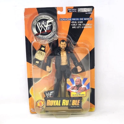 WWF Tazz Royal Rumble Negro Mangas Variante Rara Nuevo Sellado 2002 Jakks Pacific Foto 1 de 4