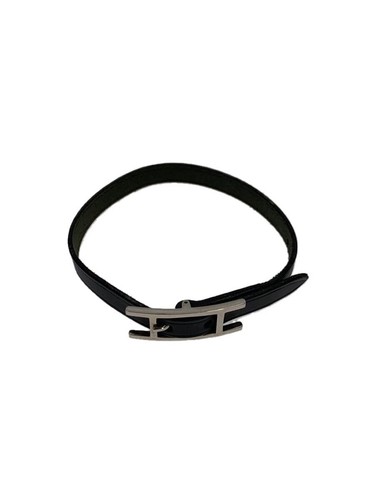 HERMÈS Bracciale HERMES pelle BLK donna API3 □I