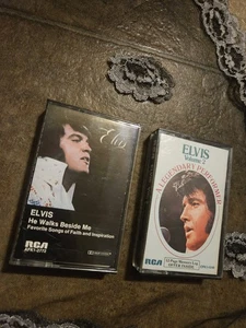 2  Vintage ELVIS cassette Tapes - Picture 1 of 2