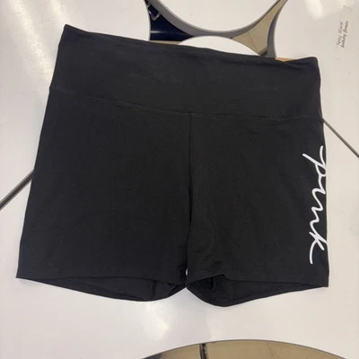 Bicicleta corta ROSA Victoria’s Secret cintura alta 6” negra nueva con etiquetas para mujer XXL Foto 1 de 4