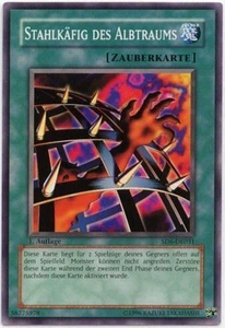 Yu-Gi-Oh 1x Stahlkäfig des Albtraums - - - SD6 - Bild 1 von 1
