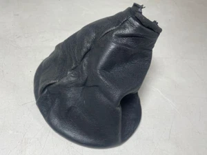 Porsche 924 944 Schalthebel Manschette Leder schwarz gebraucht - Bild 1 von 2