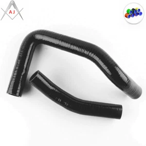 Manguera de silicona negra para 83-87 Toyota Corolla LEVIN AE86 SR-5/GT-S 4AGEU 4AGEC - Imagen 1 de 3