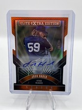 2015 Panini Elite Extra Status Die Cut #100 Josh Hader Auto Milwaukee 06/10