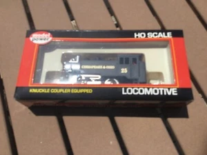 MODEL POWER HO 0-4-0 Steam Locomotive.  CHESAPEAK & OHIO.  NIB - Picture 1 of 5
