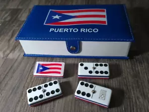 Porto Rico Jumbo dominoes, dominoes, set domino, set dominoes, domino - Foto 1 di 3