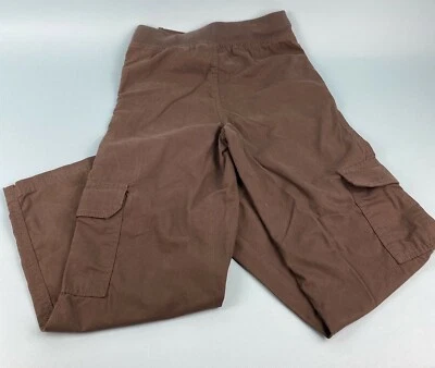 Nuevo con etiquetas Pantalones Largos Gymboree Talla 7 Niño Marrón Tirar de la Cintura Cómoda Acanalada Foto 1 de 4