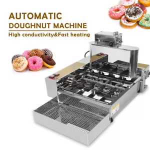 Commerical Automatic Doughnut Machine 60mm Mini Donut Fryer Dount with Oil Hole - Picture 1 of 10