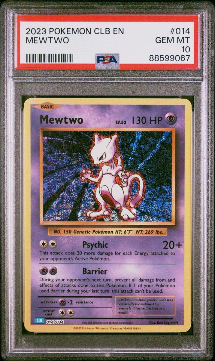 Pokémon TCG Psychic Holo Rare Grade 10 Individual Pokémon TCG Psychic Holo Rare Grade 10 Individual