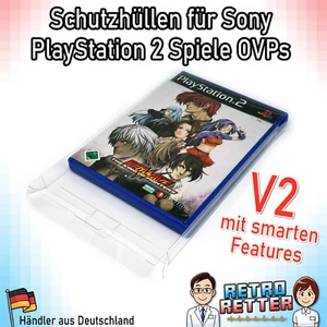 Fundas protectoras PlayStation 2 V2 PS2 juegos embalaje original 0,35 mm Fat Slim Sony Game DVD funda - Imagen 1 de 15