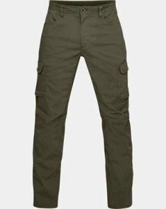 Under Armour UA Tactical Patrol Cargo Trousers Enduro Pants 36 /30 Green 1316927 - Picture 1 of 5