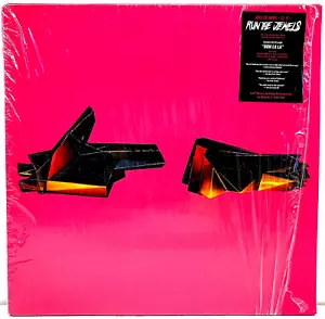 Run the Jewels 4 RTJ 2020 Pink/Gold Vinyl BMG 4x Records 1st Press Deluxe ED - Picture 1 of 12