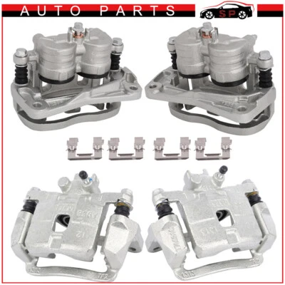 Pinzas de freno delanteras y traseras con kit de soporte para Saab 9-2X 2005-2006 Foto 1 de 4