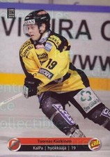 2008-09 Finnish Cardset #112 Tuomas Kiiskinen
