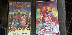  FAUST COMICS 23 AUSGABEN 1991-3, LIEBE ZU VERDAMMTEN 2 SERIEN - Bild 1 von 3