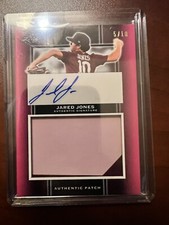 2019 Leaf Perfect Game National Showcase Jared Jones Pink Patch Serial #: 5/10