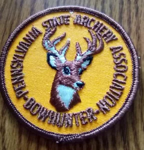 Pennsylvania State Archery Association Bowhunter Patch - Bild 1 von 2
