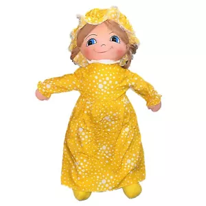 Vintage Stoffpuppe - 80cm Groß 60er 70er Jahre Retro Plush Doll Very Rare Selten - Bild 1 von 7