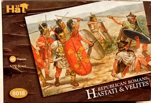 HAT MINIATURES - 8018 Republican Romans Hastati & Velites - SOLDATINI 1/72 - Picture 1 of 1