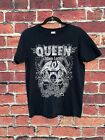 Queen + Adam Lambert Shirt Men Adult Medium M Black North America Tour Cotton