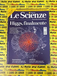 Rivista mensile LE SCIENZE n.530 ottobre 2012 HIGGS FINALMENTE - MEDICINA (AM12) - Picture 1 of 1