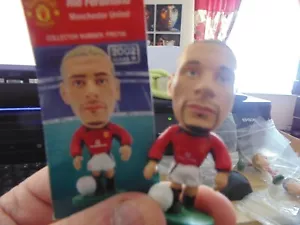 corinthian figure Rio Ferdinand Of man utd with collectors card - Picture 1 of 7