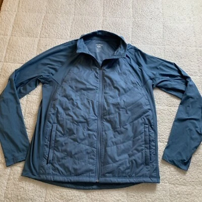 Reel Legends Mens Size XL long Sleeve Full Zip Jacket Blue - Image 1 of 4