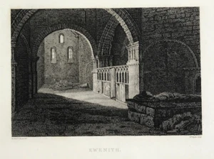 Norte y Sur de Gales Ewenith por Colt Hoare William Byrne 1806 - Imagen 1 de 3