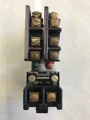 5SRG-76 CLARK SYLVANIA Bulletin 7303 Type PM Slim Jim Relay KPMA-1, KPMF-1 - Image 1 of 4