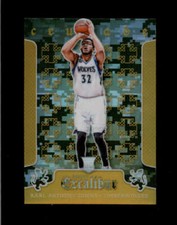 KARL-ANTHONY TOWNS 2015/16 PANINI EXCALIBUR #19 CRUSADE ROOKIE CAMO BC8719