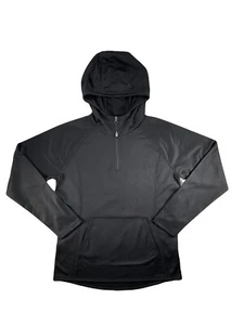 The North Face Tech Mezzaluna 1/4 Zip Hoodie Pullover Jacket Black Girls XL 18 - Picture 1 of 5
