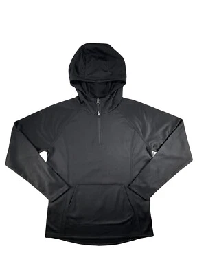 The North Face Tech Mezzaluna 1/4 Zip Hoodie Pullover Jacket Black Girls XL 18 - Image 1 of 4