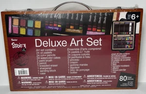 Oil Pastels! Colored Pencils! Studio 71 Deluxe Art Set - 80 Pieces - NEW SEALED - Bild 1 von 6