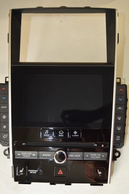 Pantalla de visualización de control de audio climatizado 15-19 Infiniti Q50 Q60 CA 253914HB5B Foto 1 de 4