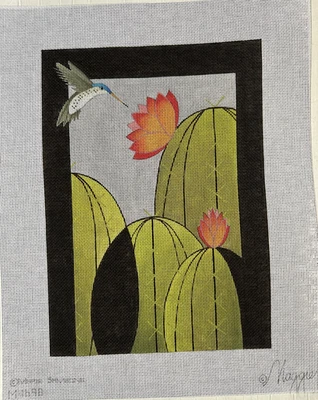 手绘针绣帆布 Maggie & Co M-1698 蜂鸟 Marie Samsone — 第 1/4 张图片