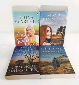 Australian Rural Romance Bundle Of 4x Books, Fleur McDonald, Jane Carter, Maya L - Picture 1 of 9