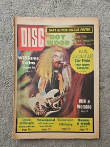 Disc Zeitung 20. April 1974 Roy Wood Cover Queen - Bild 1 von 5