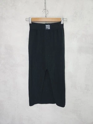 Alexander Wang T falda elástica una línea negra Foto 1 de 4