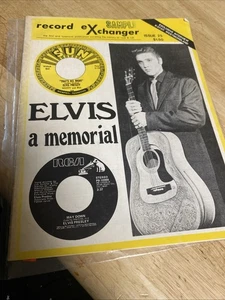 Sun Records’ Record Exchanger Magazine #25 Elvis Presley Memorial Issue - Picture 1 of 12