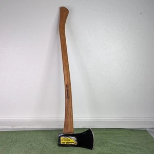 Collins Michigan Axe With Original Hickory Handle Ax - Picture 1 of 21