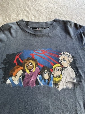 VTG Korn Anime Band Shirt XL Giant Tag 23.5/31.5 Numetal 90s - Image 1 of 4