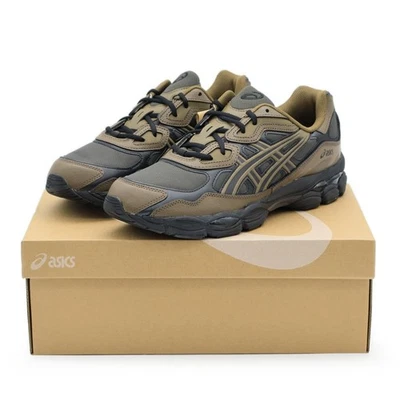 1203A280-251 Asics Gel-NYC Dark Sepia Clay Canyon Grey Khaki Black (para hombre) - Imagen 1 de 4